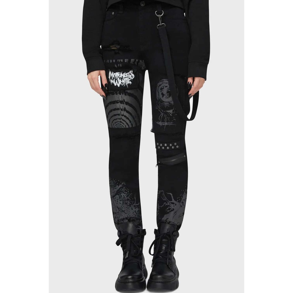 Killstar X Motionless in white album icon trousers